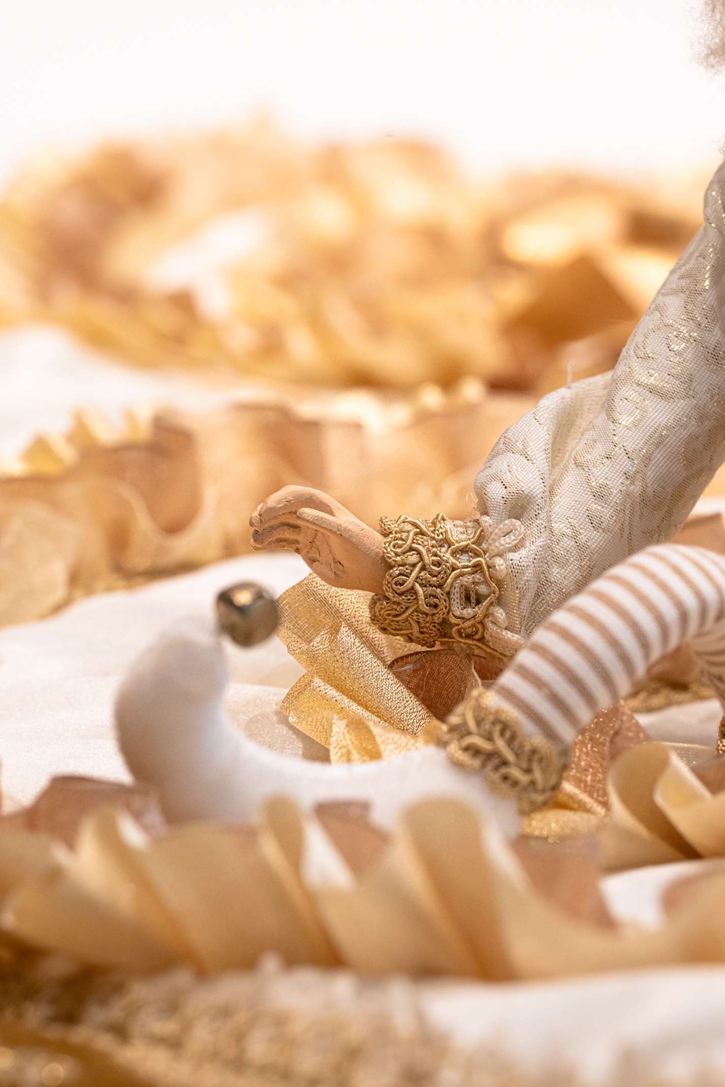 Tappeto sotto albero Gold – Image 3