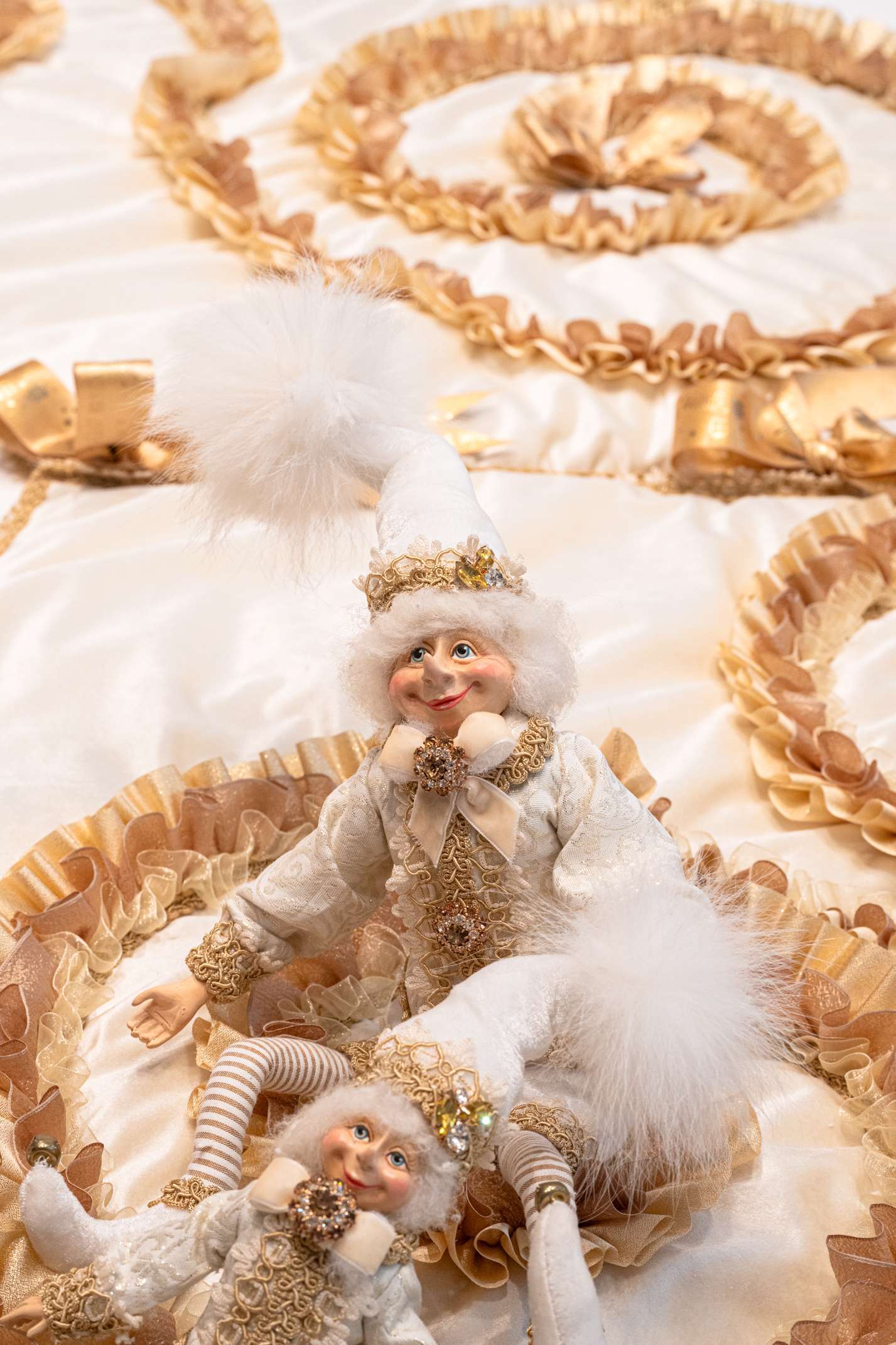 Tappeto sotto albero Gold – Image 12