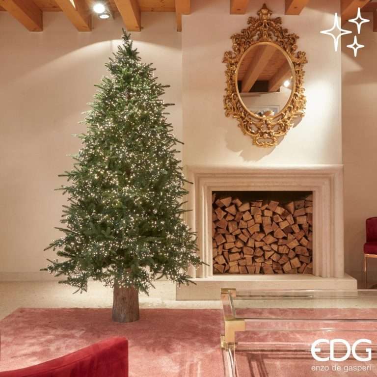 EDG Pino Spark Christmas Tree H.210 cm D.141 cm with 6670 Miniled