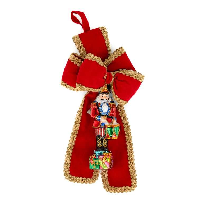Decorazione fiocco riccio