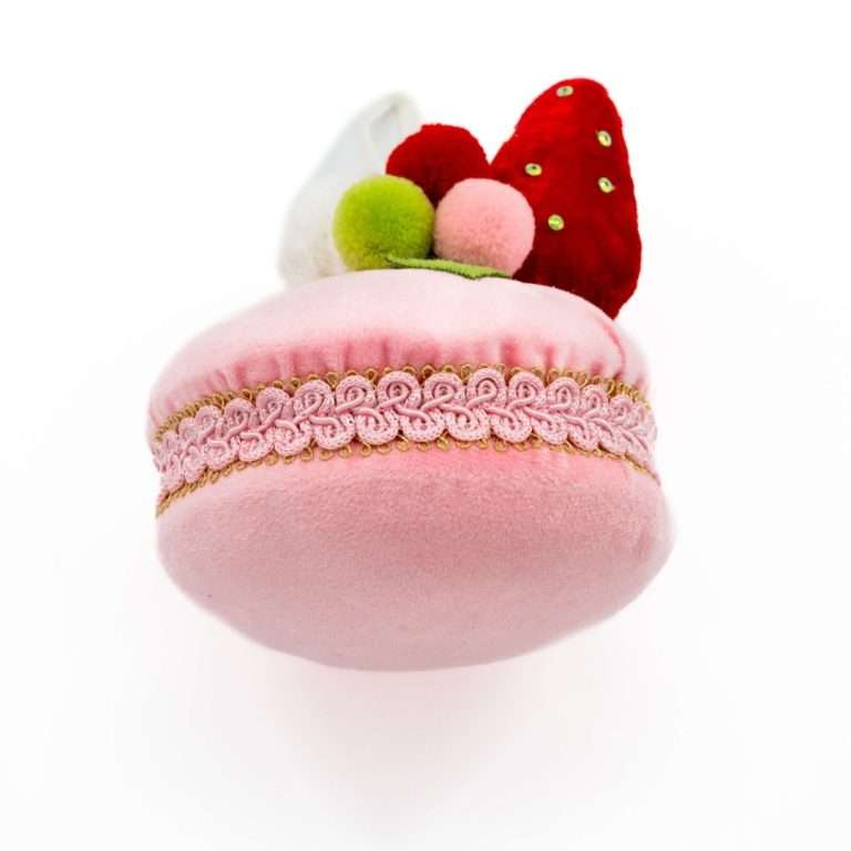 Décoration de gâteau en forme d'arbre à macarons