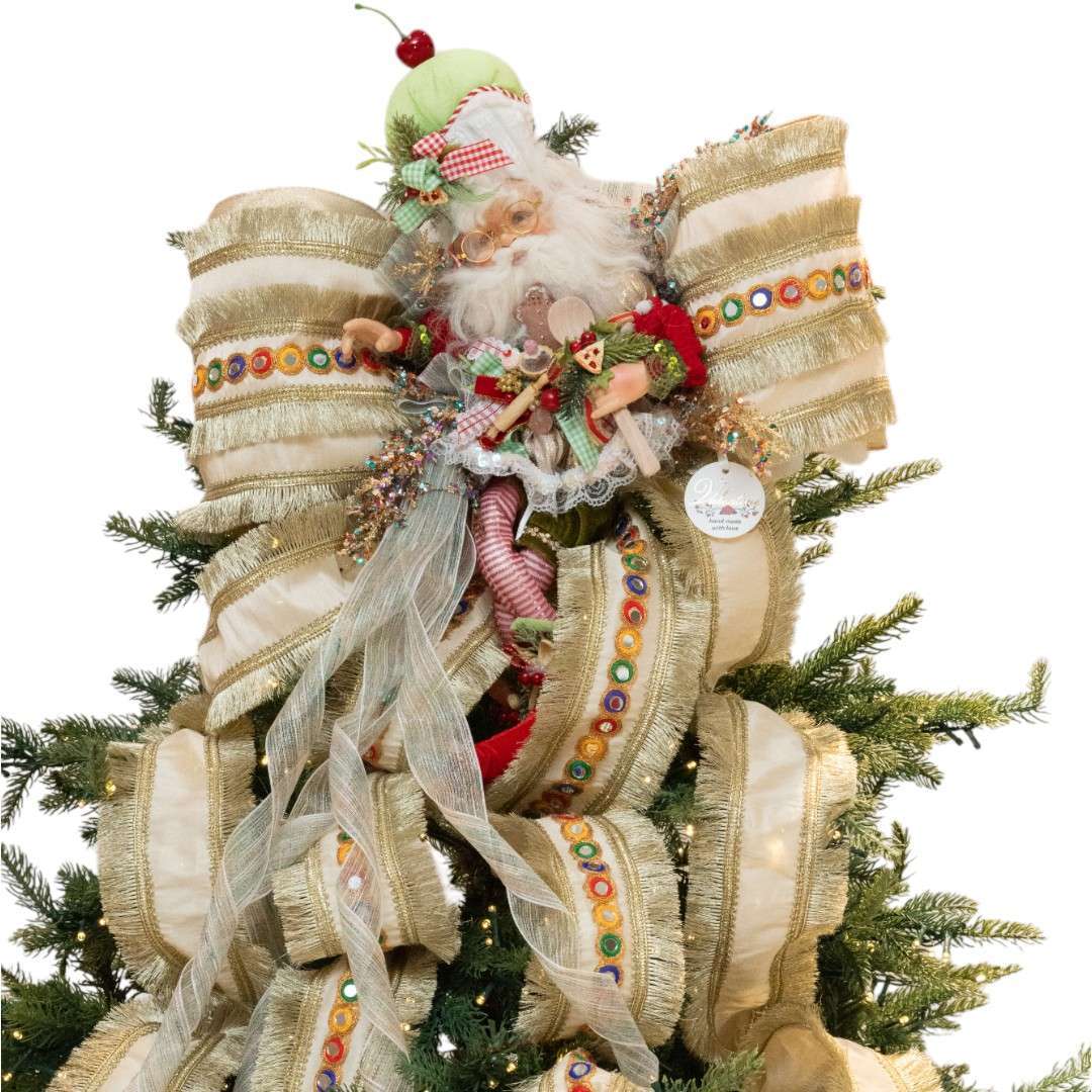 "Puntale Per Albero Cake Panna"