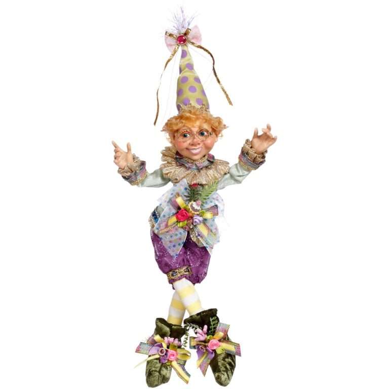 "Elfo Buon Compleanno" H34 CM