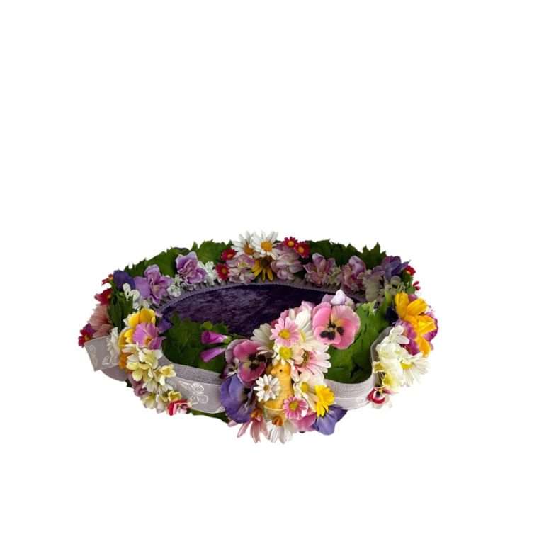 Centrotavola "Purple Butterflies"