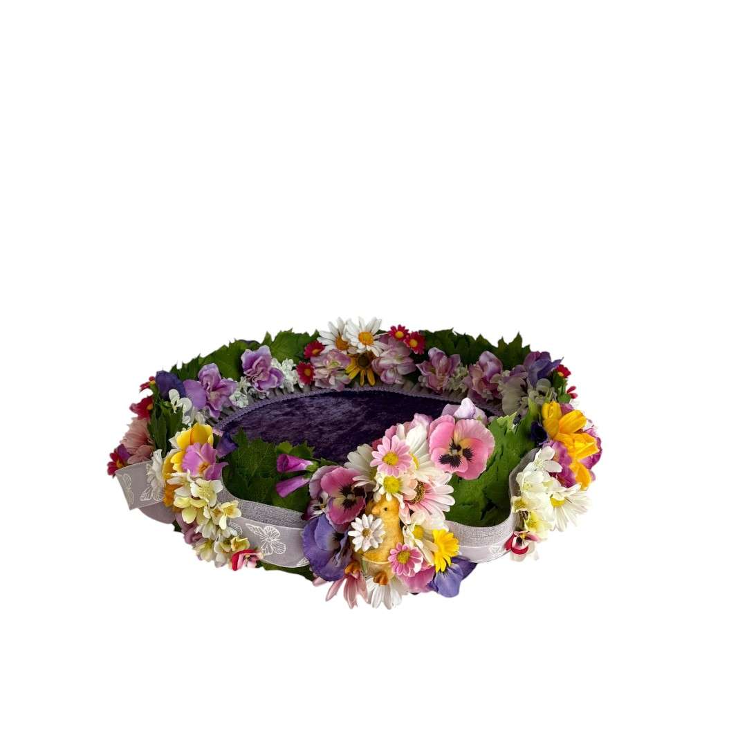Centrotavola "Purple Butterflies"