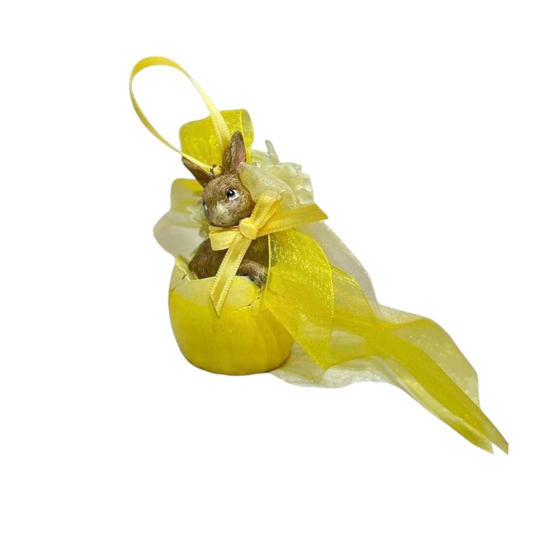 Yellow Egg with Rabbit