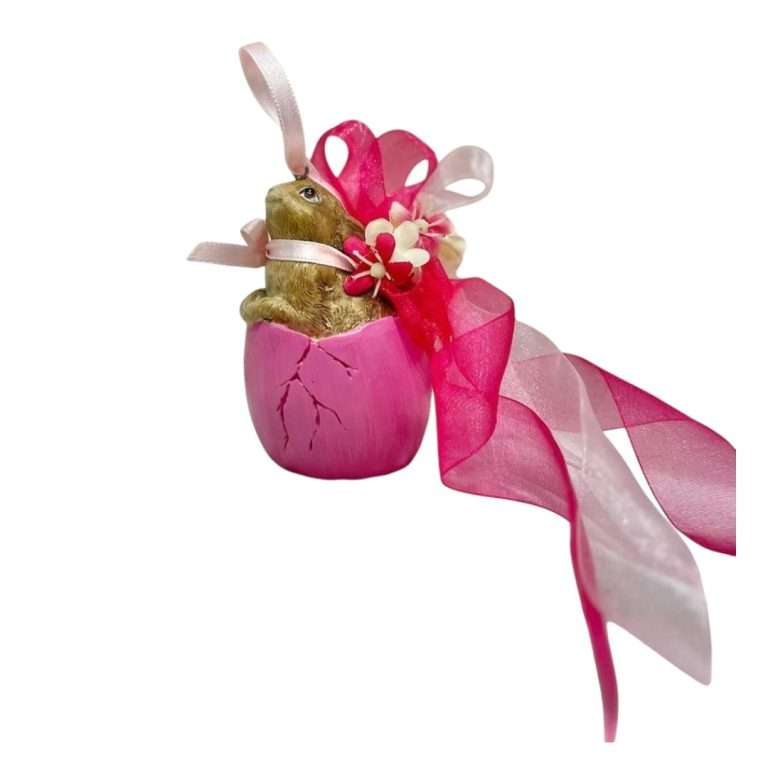 Ovetto Fucsia con Coniglio