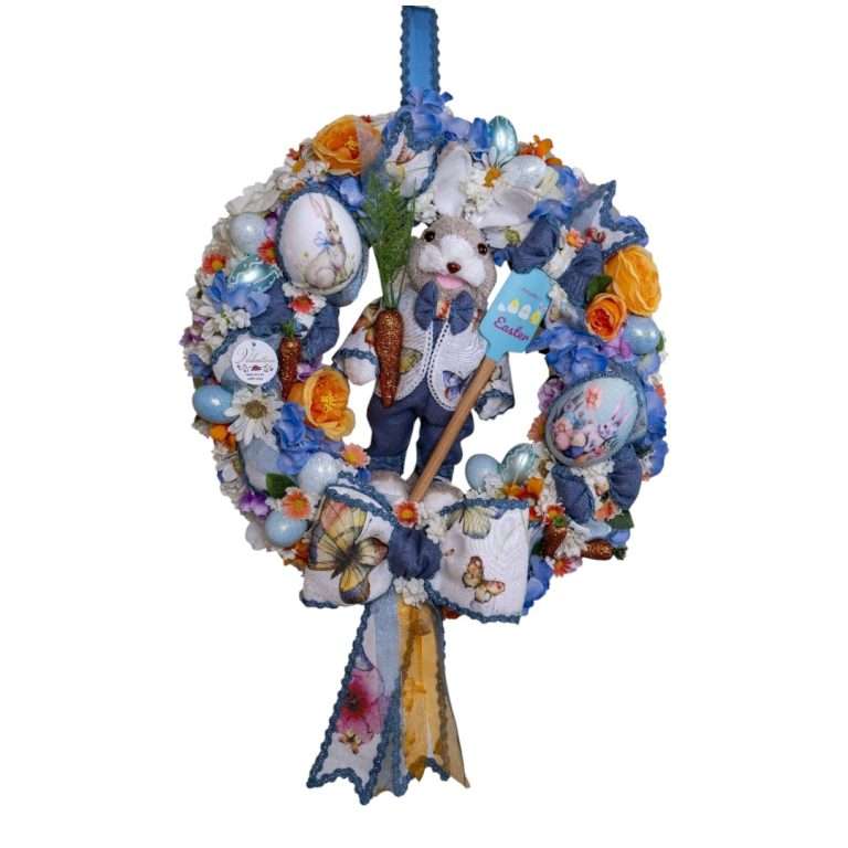 Ghirlanda "Blu Butterflies"