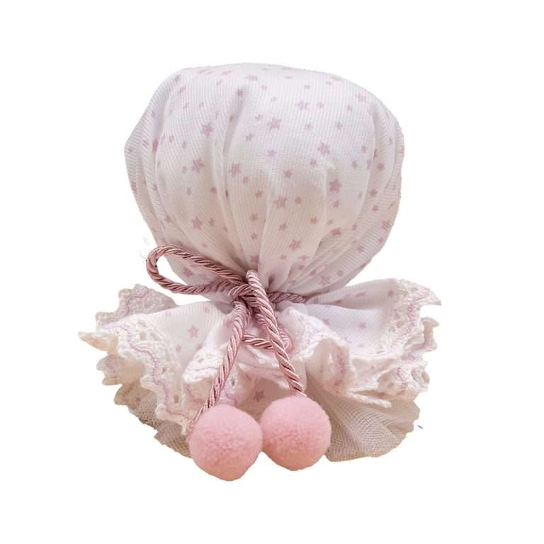Napperon Pink Star en piquet