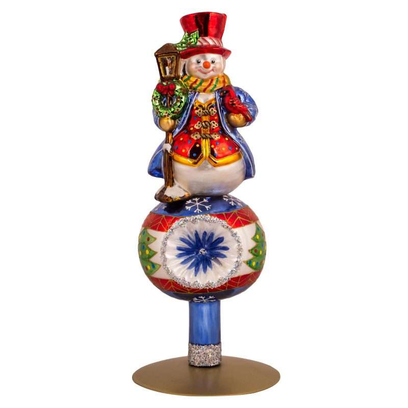 Glass Snowman Tip - Glasswear