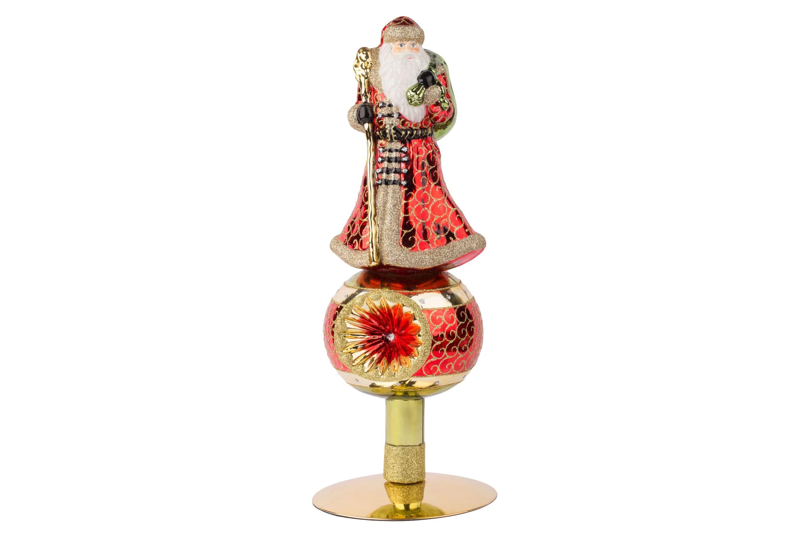 Puntale Babbo Con Sacco In Vetro-Glasswear