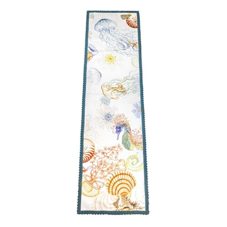 Runner "Respiro dell'Oceano Blu" 170x50
