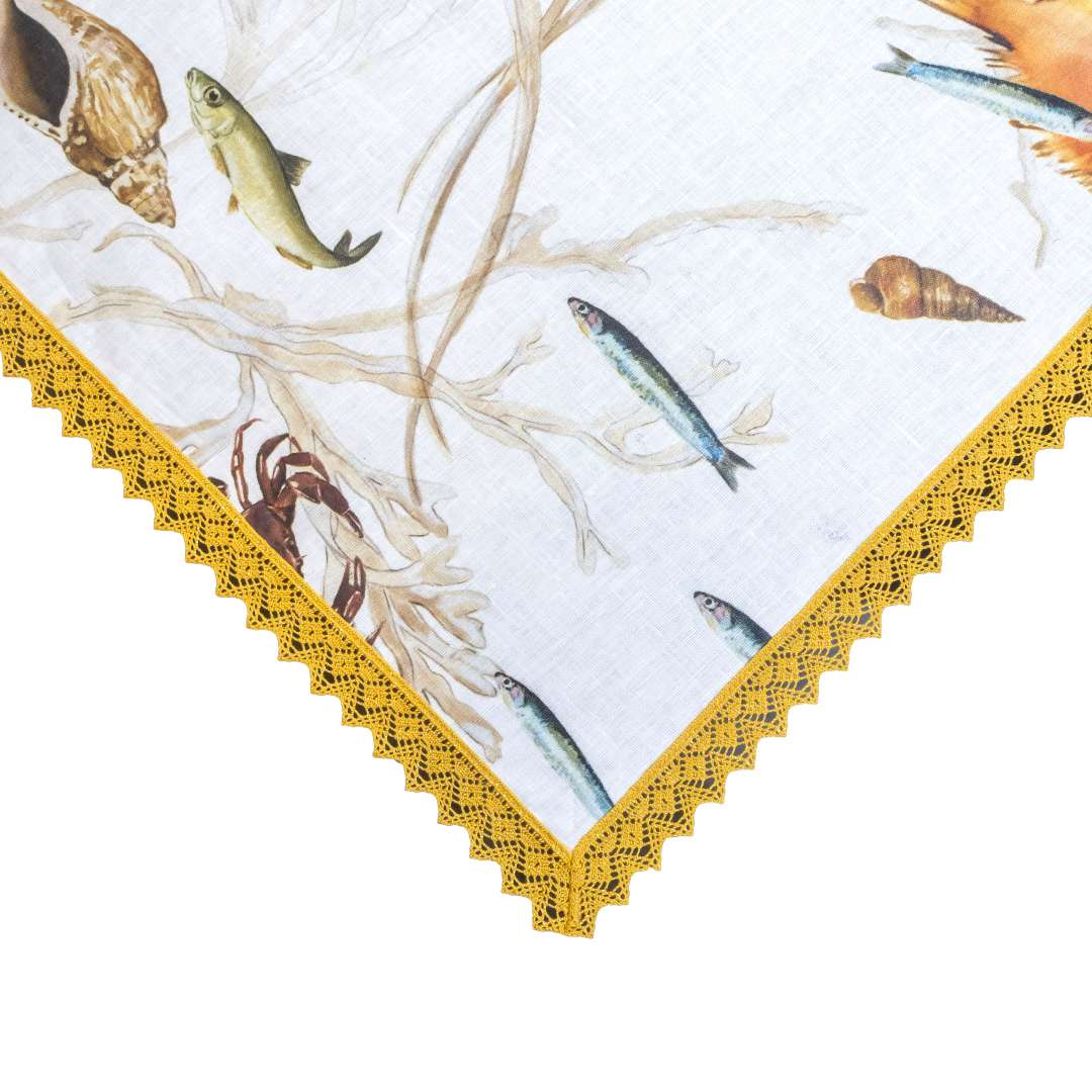 Runner "Tramonto Sul Pontile Yellow" 170x50 - immagine 3