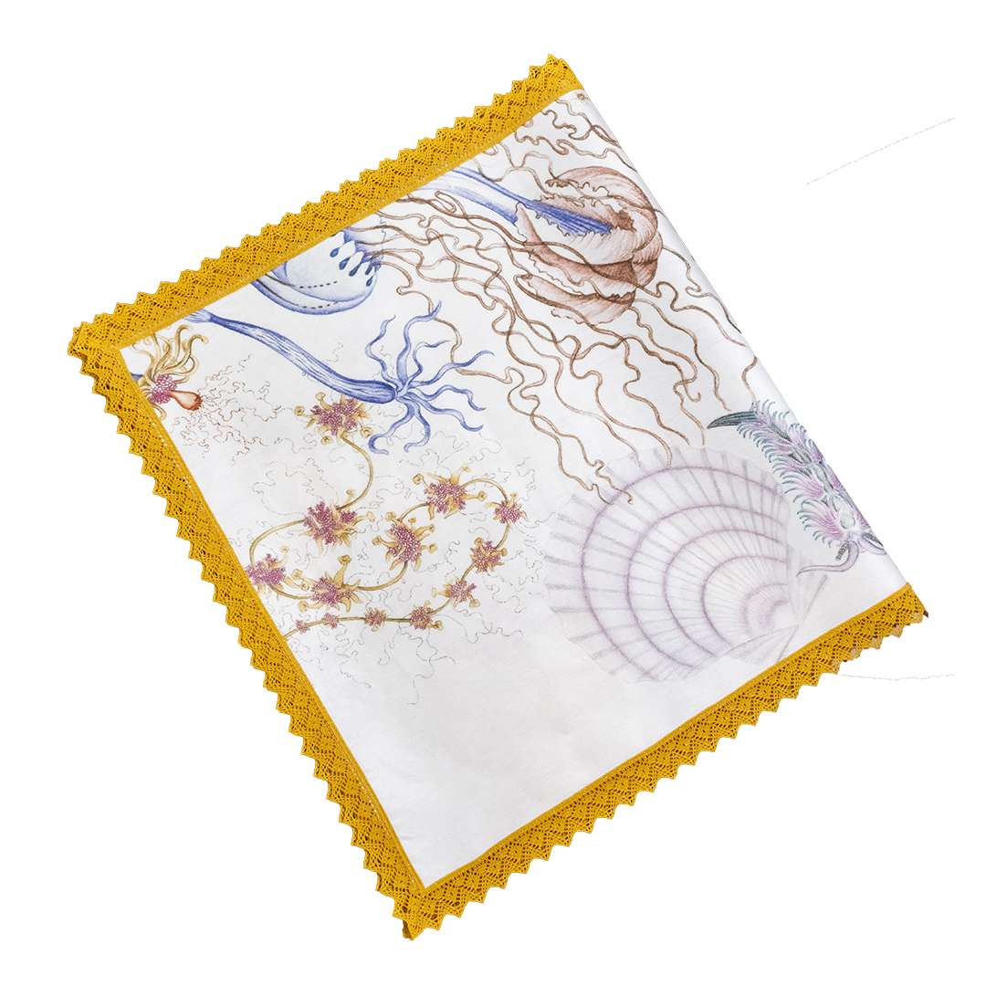 Runner "Respiro dell'Oceano Yellow" 170x50 - immagine 2