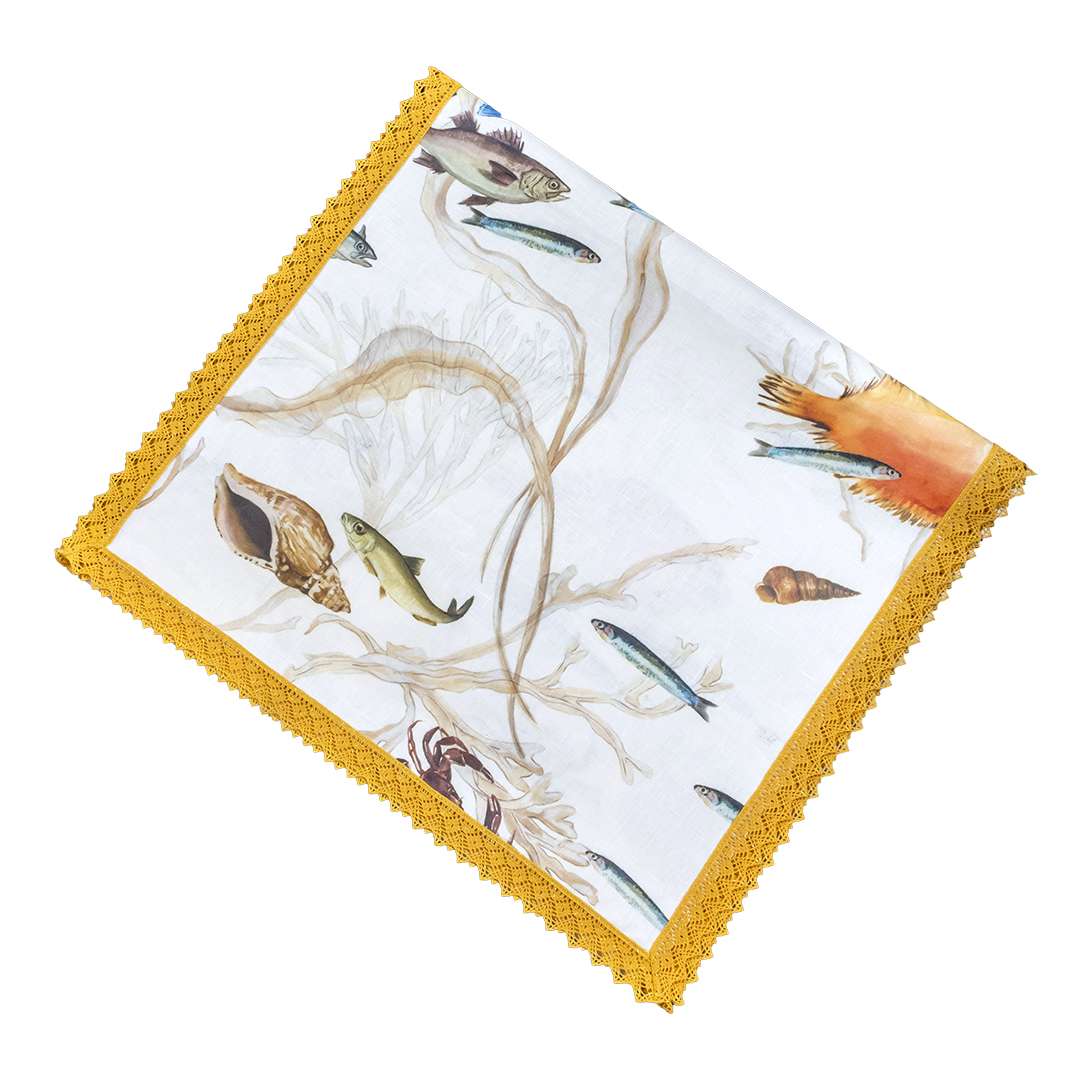 Runner "Tramonto Sul Pontile Yellow" 170x50 - immagine 2