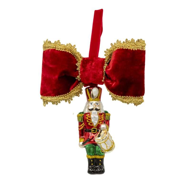 Decorazione Albero "Schiaccianoci" H25L25