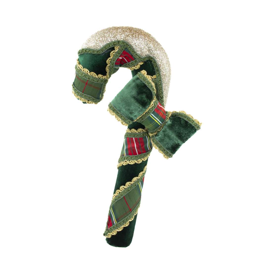 Green Tartan Stick H37CM