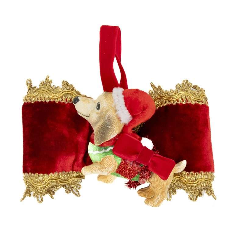 Decorazione Albero "Cane" H20L25