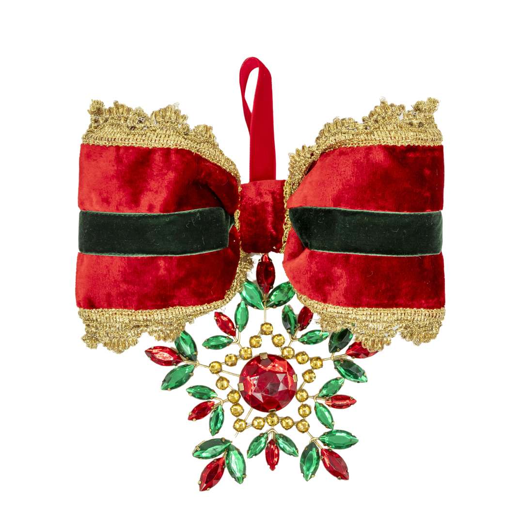 Decorazione Albero "Stella Gioiello" H15L25