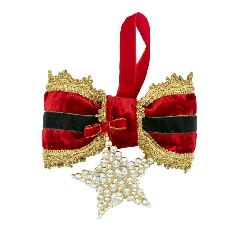 Decorazione Albero "Stella Gioiello" H18L13