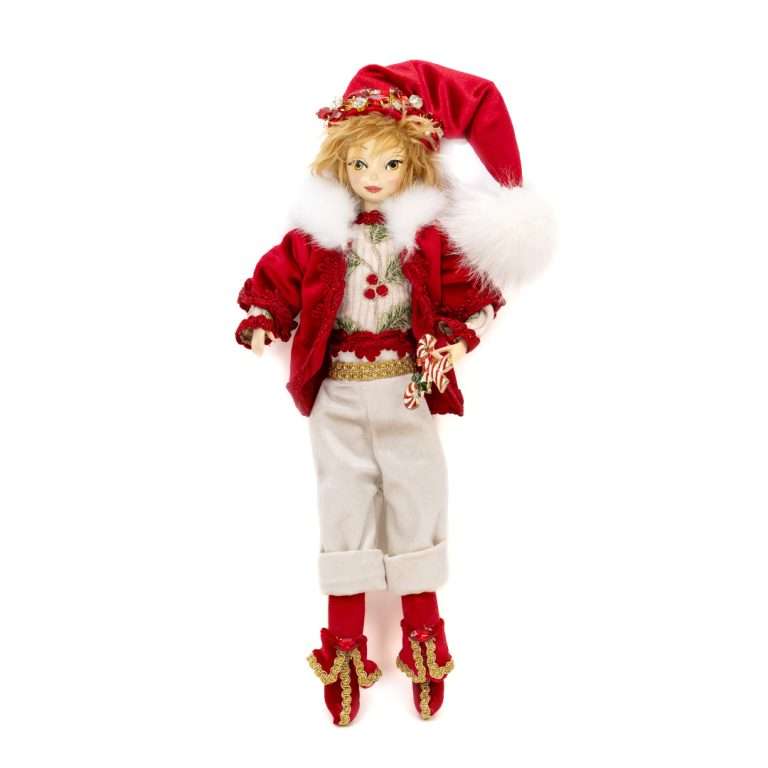 "Elfo Piccolo Santa Claus" H37 CM