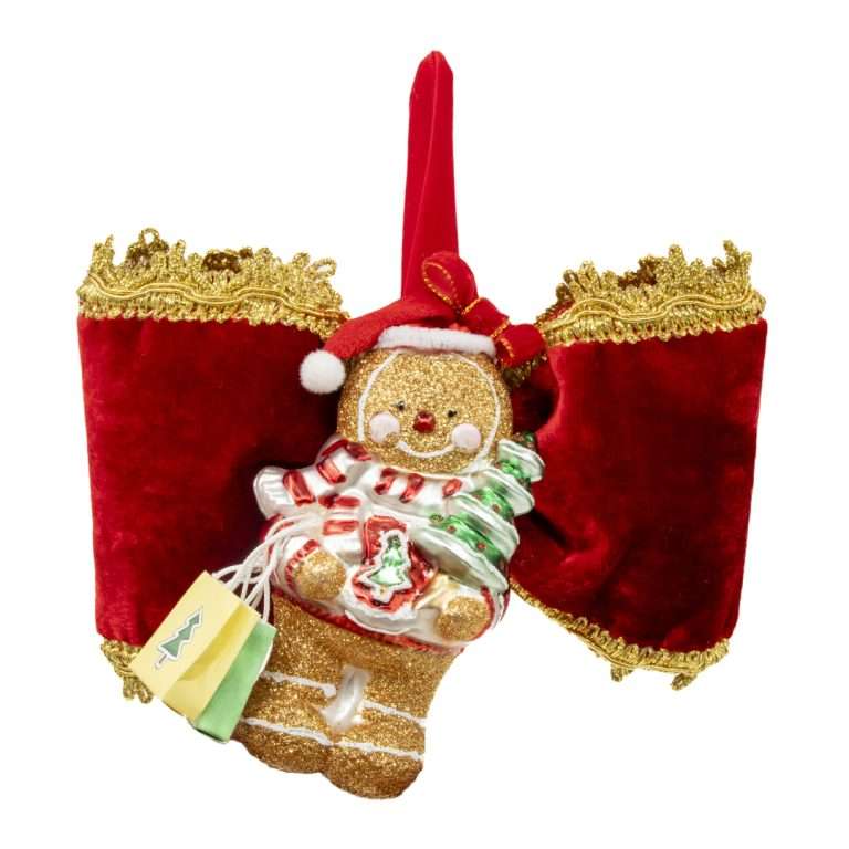 Decorazione Albero "Doll Pan di Zenzero Men" H22L25