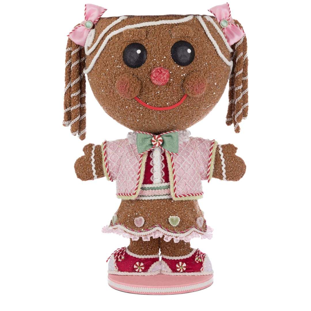 "Boîte à bonbons “ Sugar E. Gingerbread Girl ” – Douces Délices " H60 »