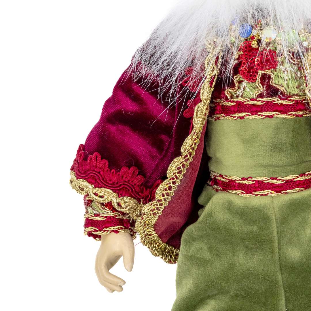 "Elfo Dolly Agrifoglio Bordeaux" H60 CM – Image 2