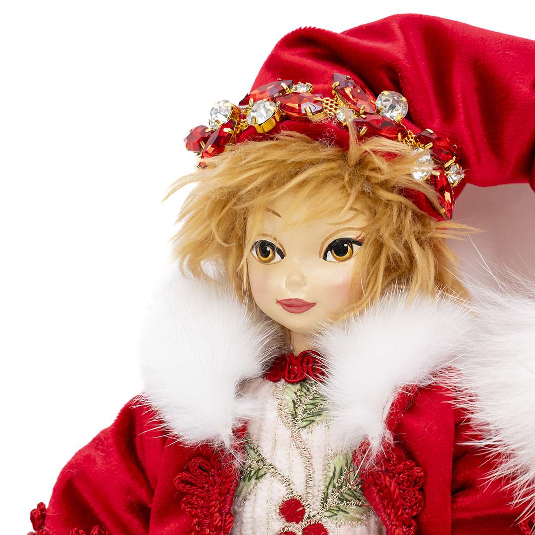 "Elfo Piccolo Santa Claus" H37 CM - Image 2