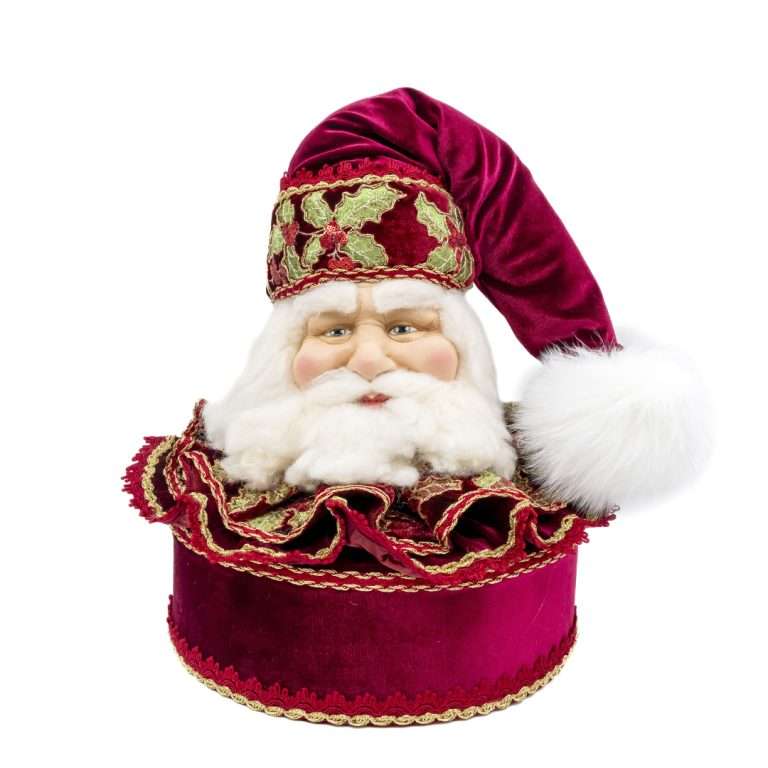 " Tête de houx de Santa Dolly " H32D30