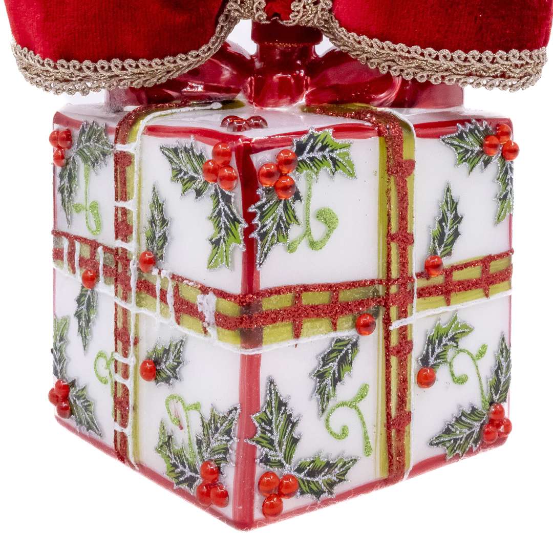 "Decorazione Albero Pacco Regalo " H20L15 - Image 3