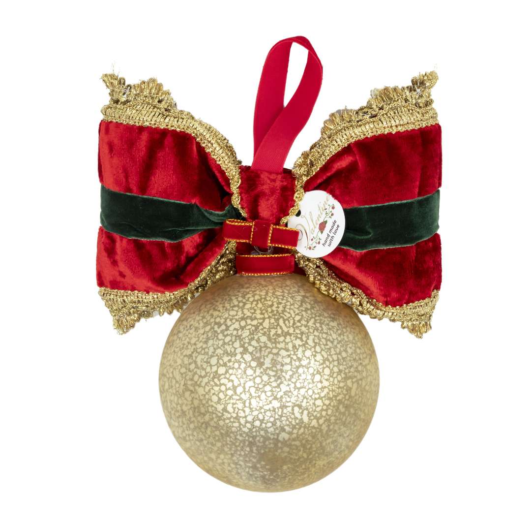 Sfera Natalizia "Babbo Natale" H20D14 - immagine 4