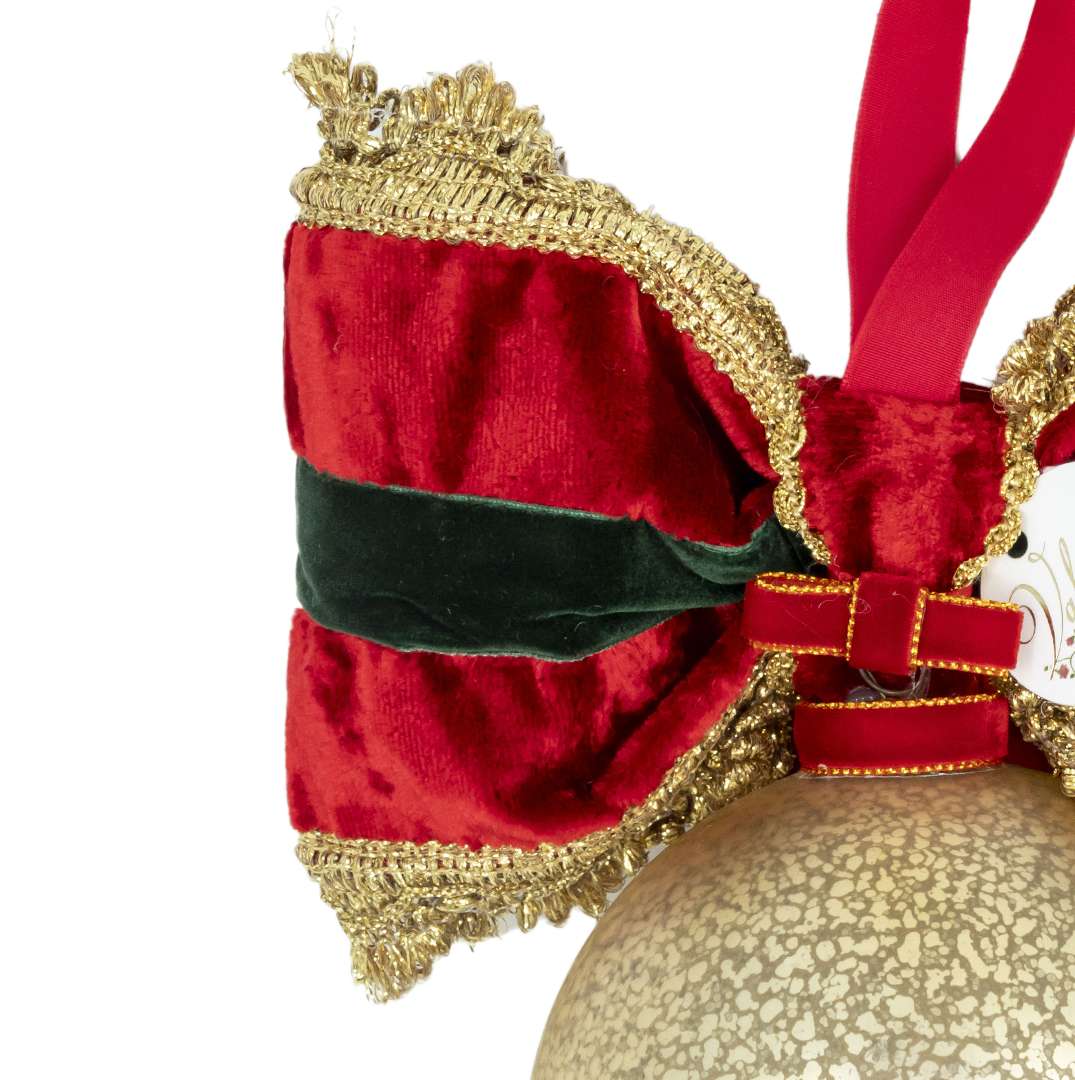 Sfera Natalizia "Babbo Natale" H20D14 - immagine 5