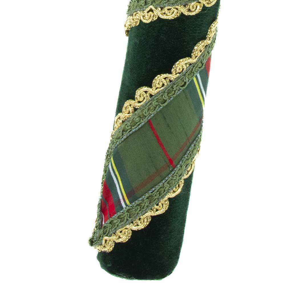 Bastoncino Tartan Verde H37CM - Image 5