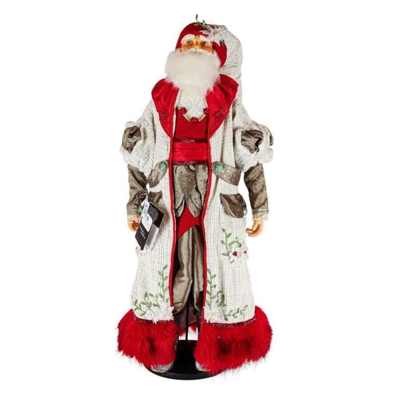 "Babbo Santa Claus Linea Mistletoe" H81 CM