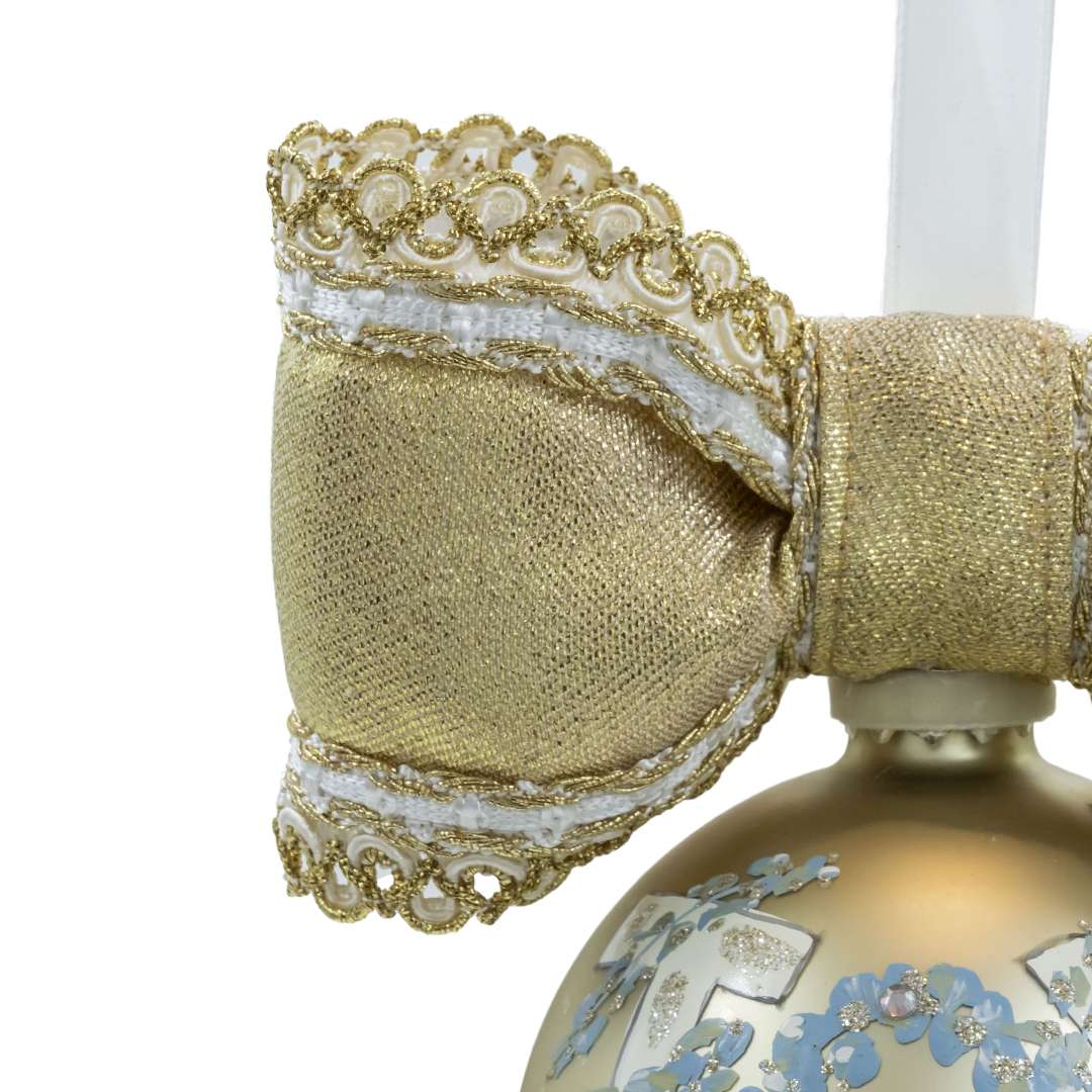 Sfera Natalizia "Joy Gold" D10 H18 – Image 3