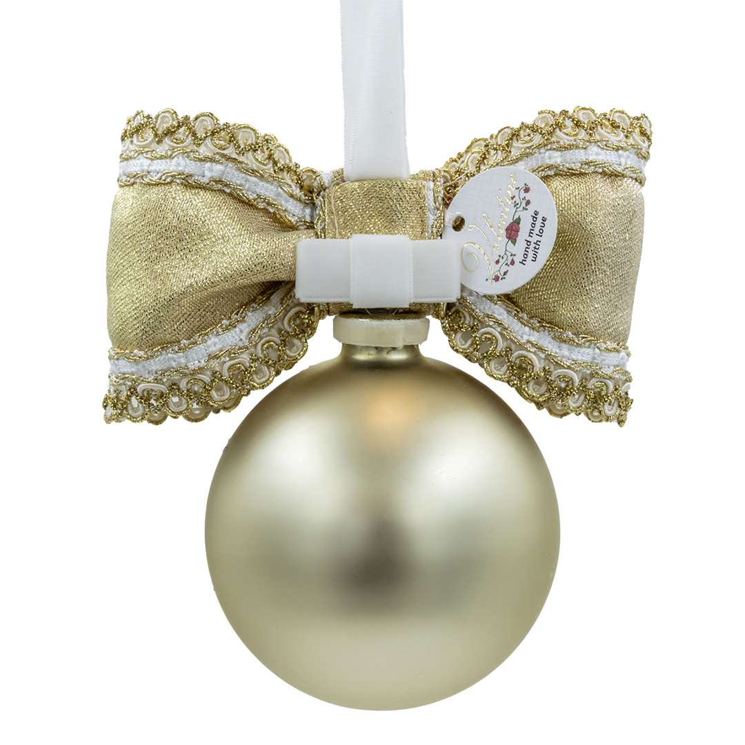 Sfera Natalizia "Joy Gold" D10 H18 – Image 4