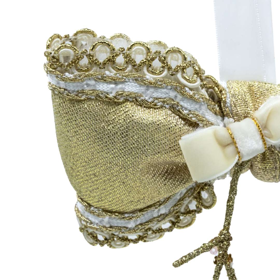 Decorazioni Albero "Ramo con Ghiande" H26L15 - immagine 3