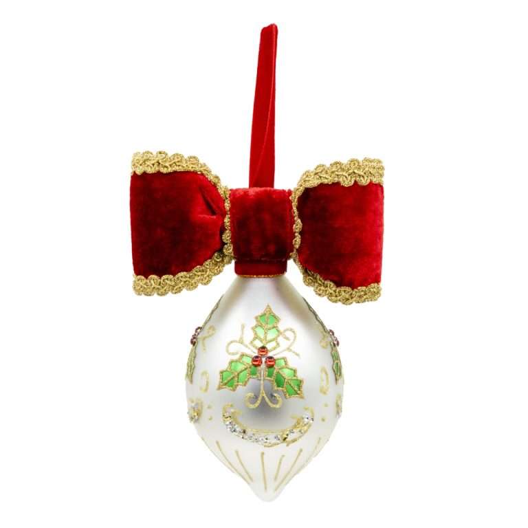 "Boule pointue traditionnelle en houx H20XD11