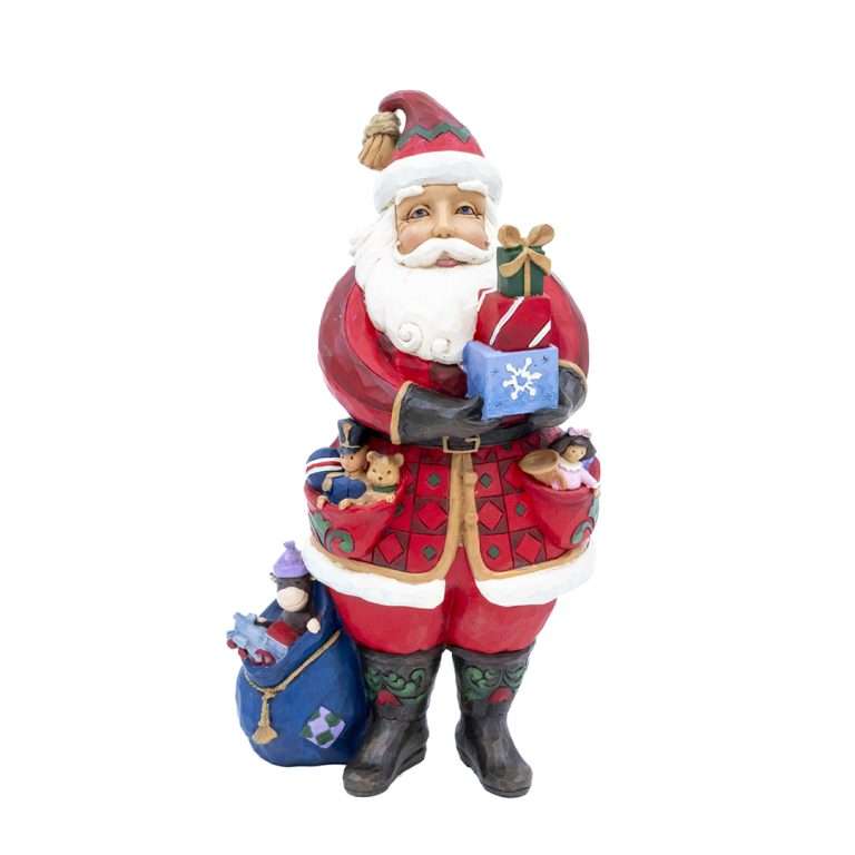 "Babbo Natale con Doni e Sacco" H27L12 CM