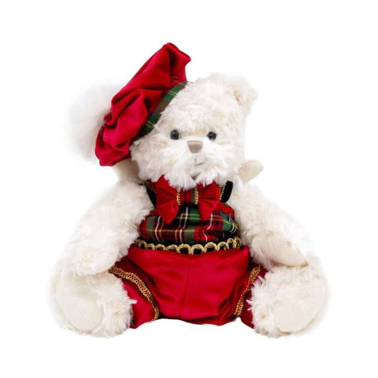 "Teddy Schiaccianoci Rosso" H35 CM