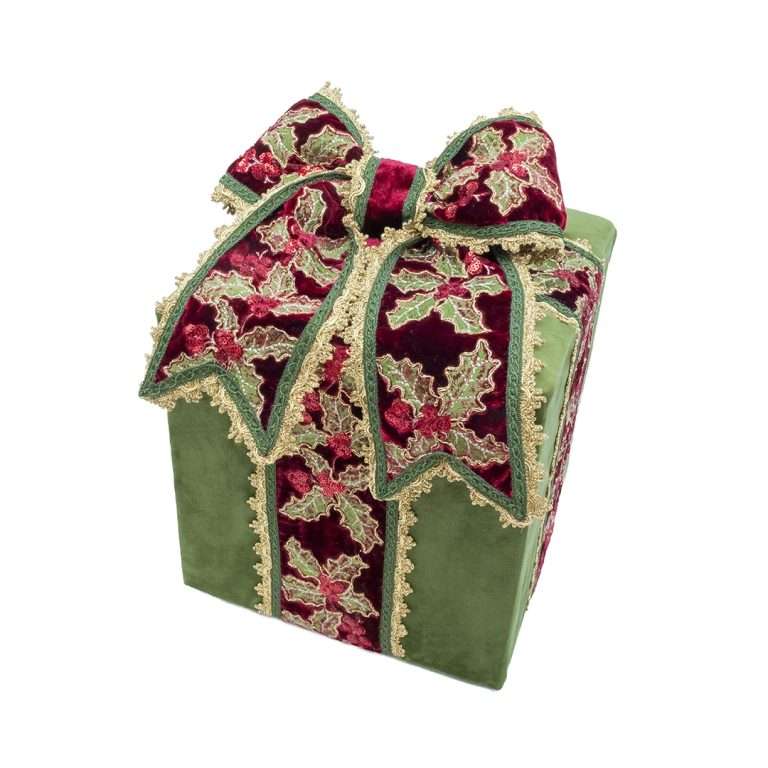 “Pacco Regalo Verde Dolly Piccolo” H30X25X25 CM