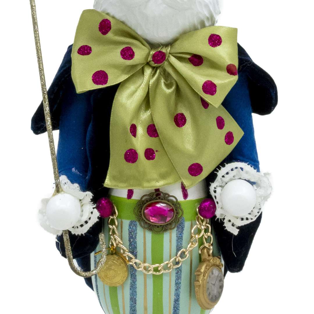 "Bian Coniglio di Alice – Holly Adler per Hollywood Nutcrackers" H44X14D CM - immagine 2
