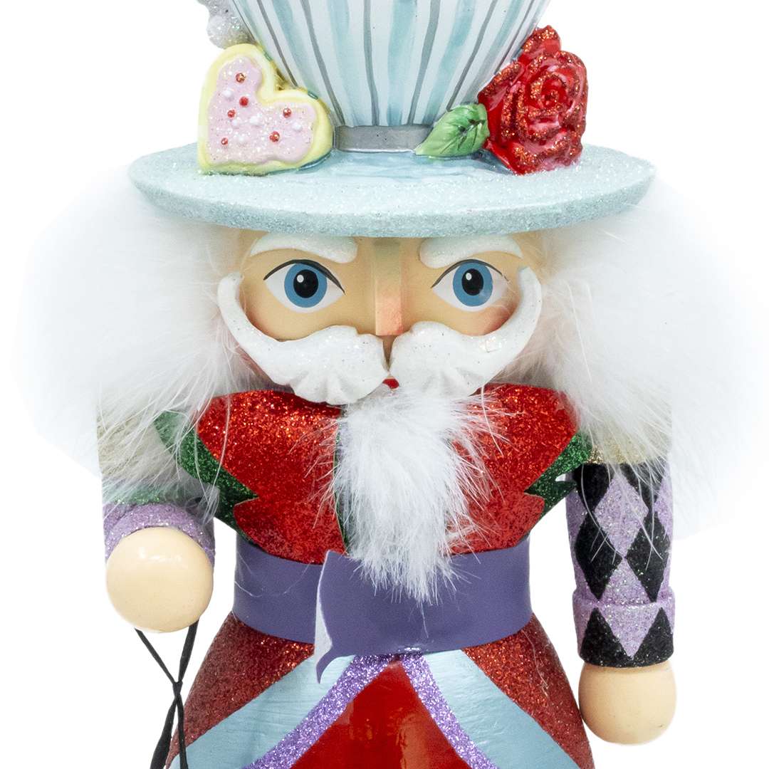 "Schiaccianoci Alice nel Paese delle Meraviglie con Tazze” – Holly Adler per Hollywood Nutcrackers H46X15D CM - immagine 6