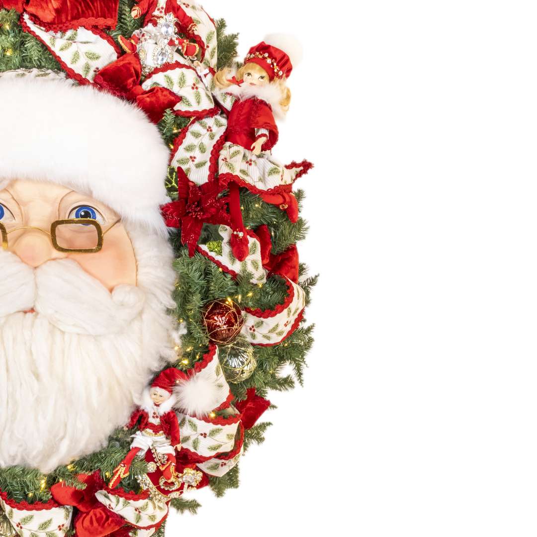 "Ghirlanda Maxi Santa Claus" D155 - immagine 2