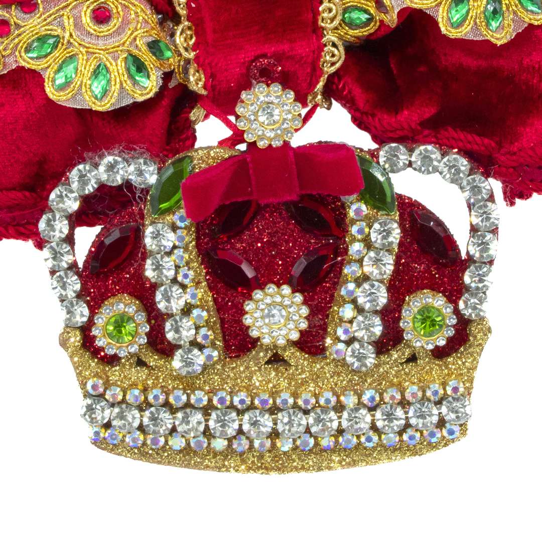 "Decorazione Albero Corona Reale" H20L20 CM – Image 2