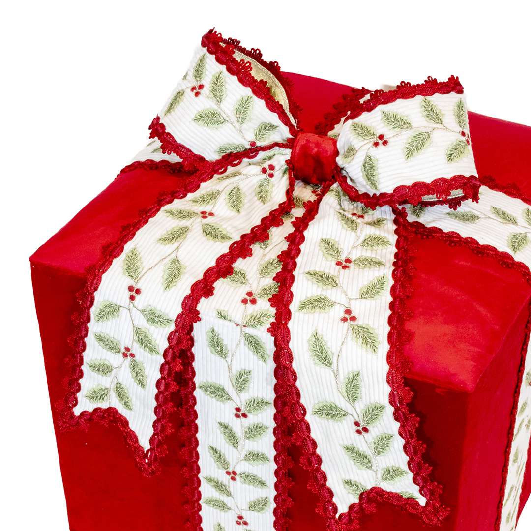 "Pacco Regalo Santa Claus Grande" H50X42X42 - immagine 2