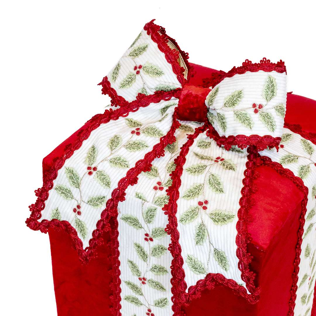 “Pacco Regalo Santa Claus Medio” H35X33X33 CM - immagine 2