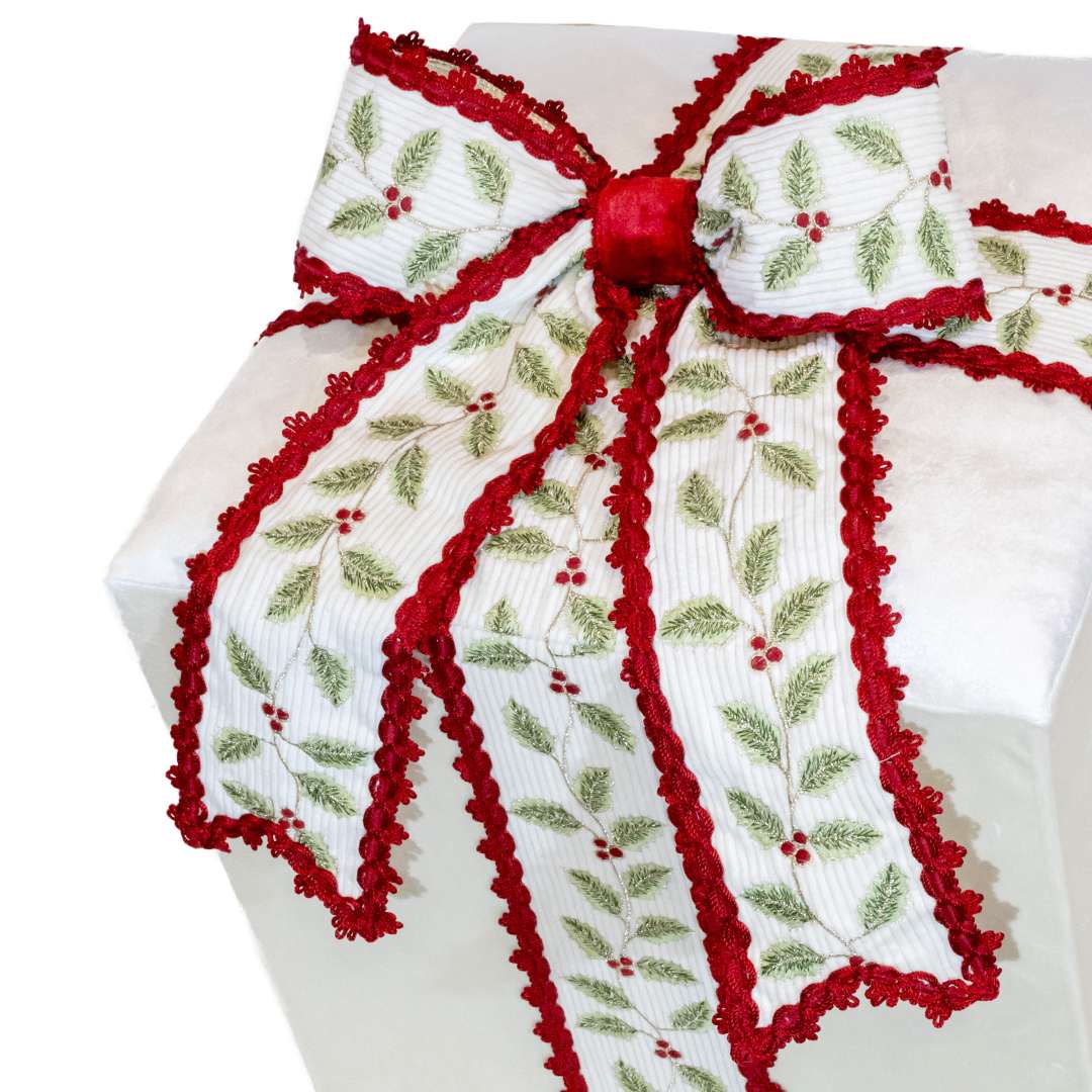 "Pacco Regalo Crema Santa Claus Grande" H51X42X42 CM – Image 2