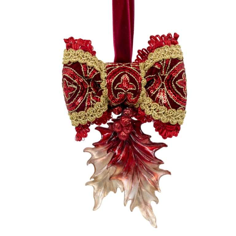 Foglia Rossa e Oro-Luxury Forest H15X15L